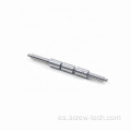 Tornillo de pelota de tuerca de rosca de paso de 8 mm de diámetro de 2 mm